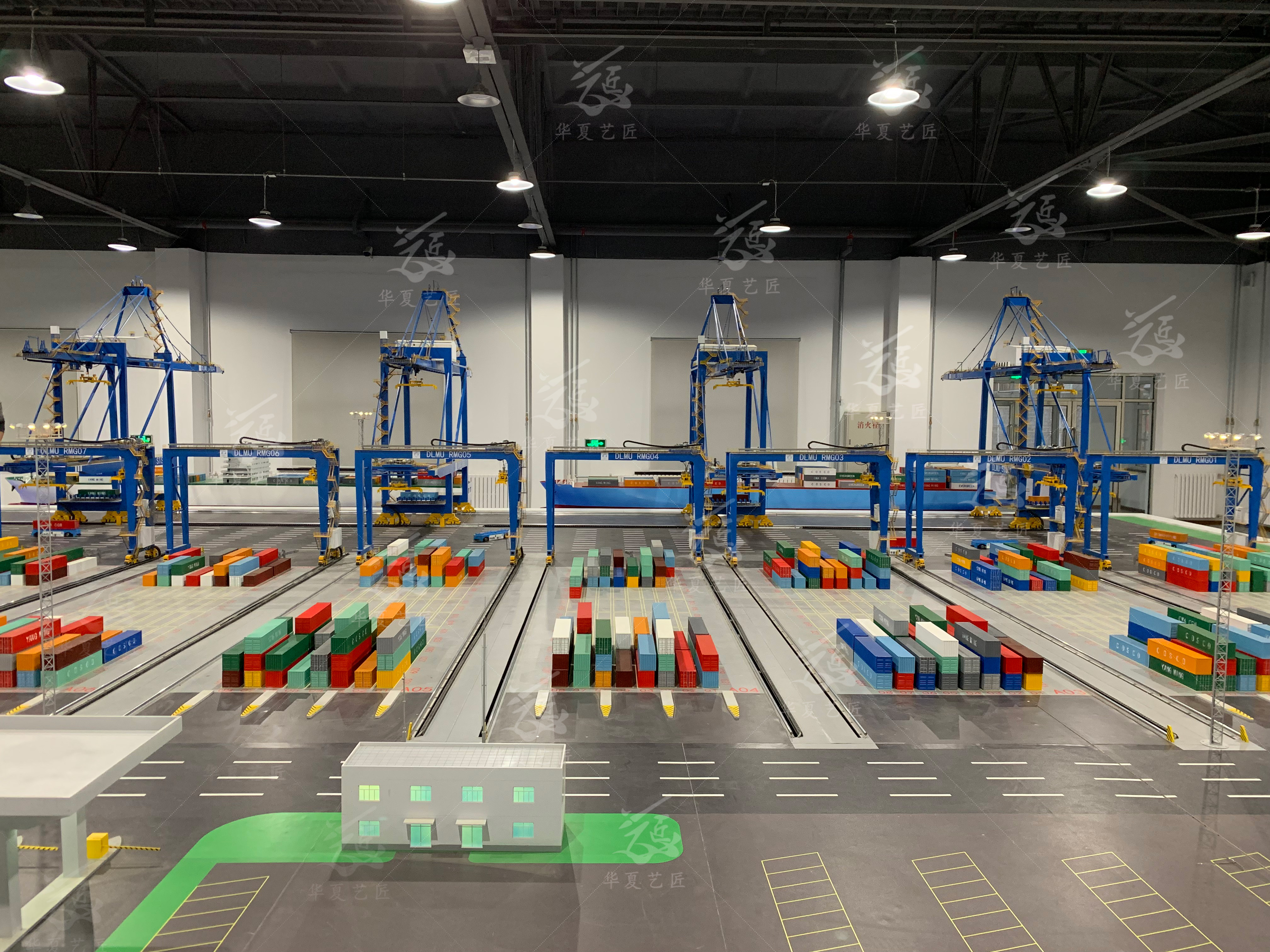 智慧港口教学模型