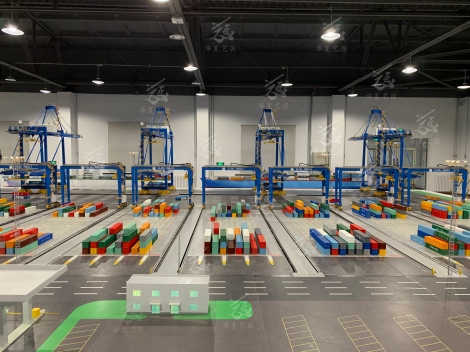 智慧港口教学模型